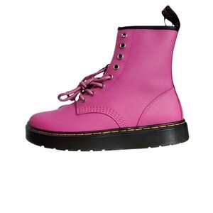 WOMEN's Dr. Marten's S Zavala Pink COMBAT BOOT Size 6 or 7